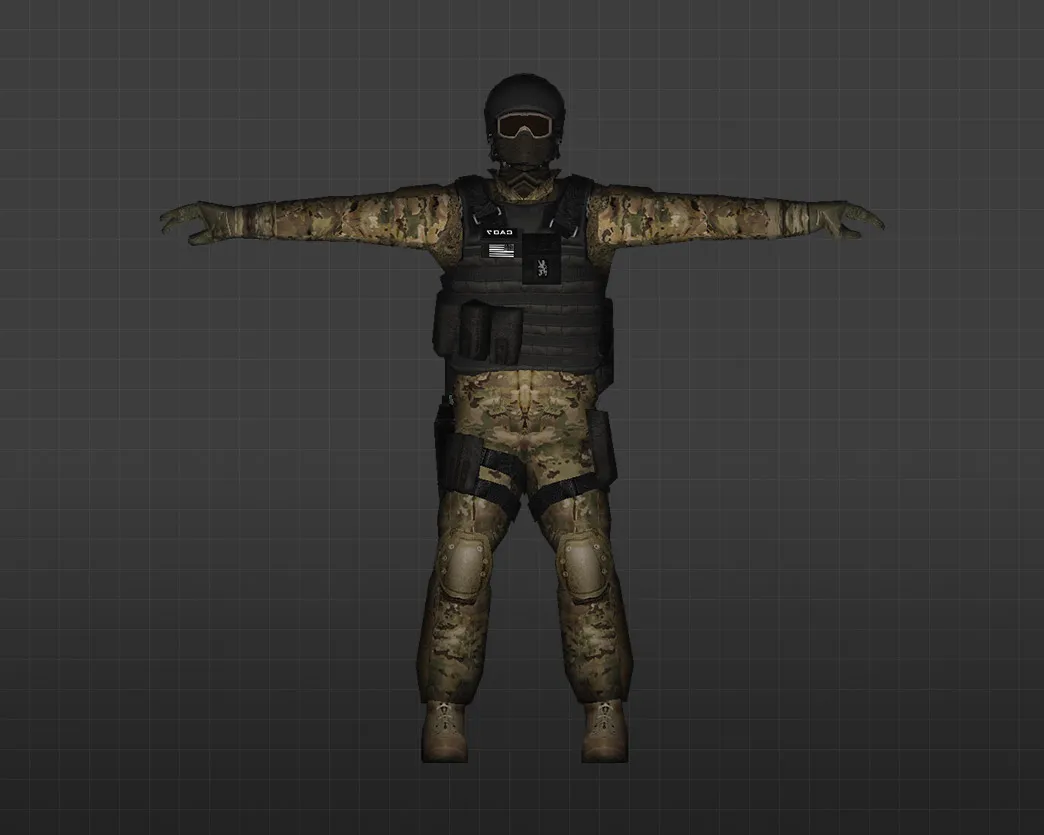 Скриншот Модель «Морские котики» для CS 1.6 – Скин для игроков