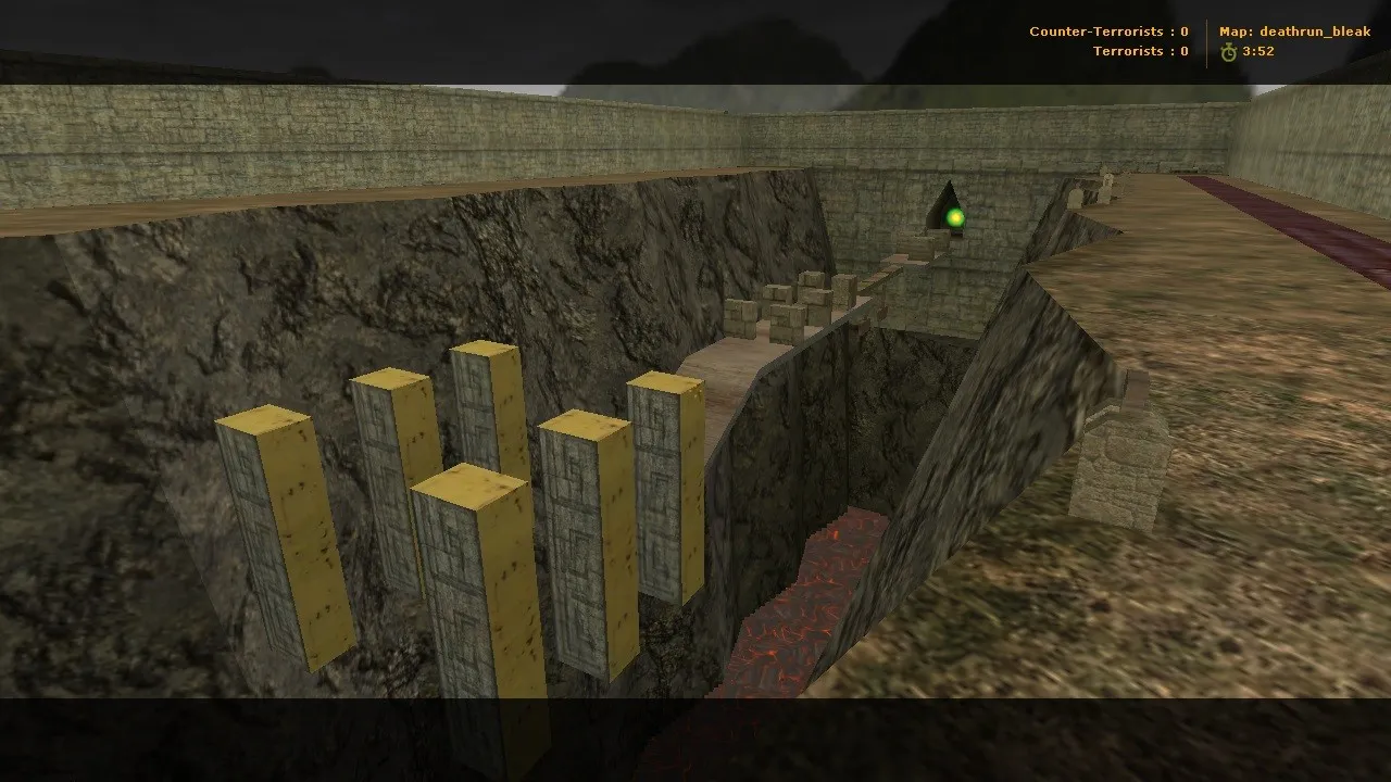 Скриншот Карта «deathrun_bleak» для CS 1.6