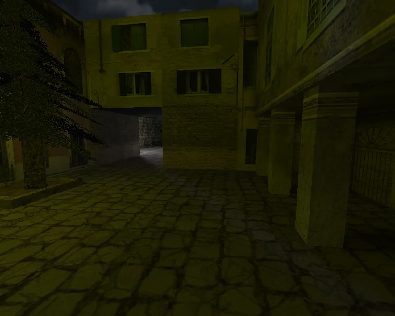 Скриншот  Карта de_midnight_13th для CS 1.6: тактические особенности и баланс сторон