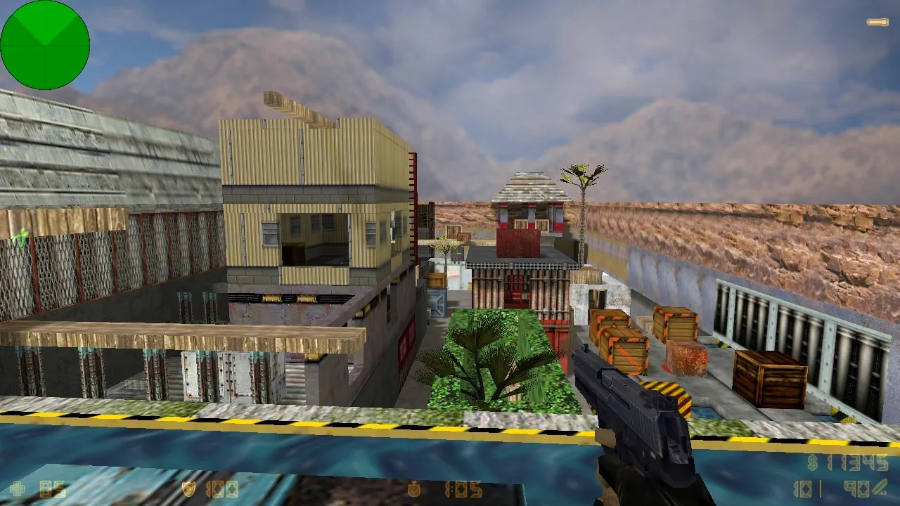 Скриншот  Карта de_matorci для CS 1.6 – тактические возможности и баланс сторон