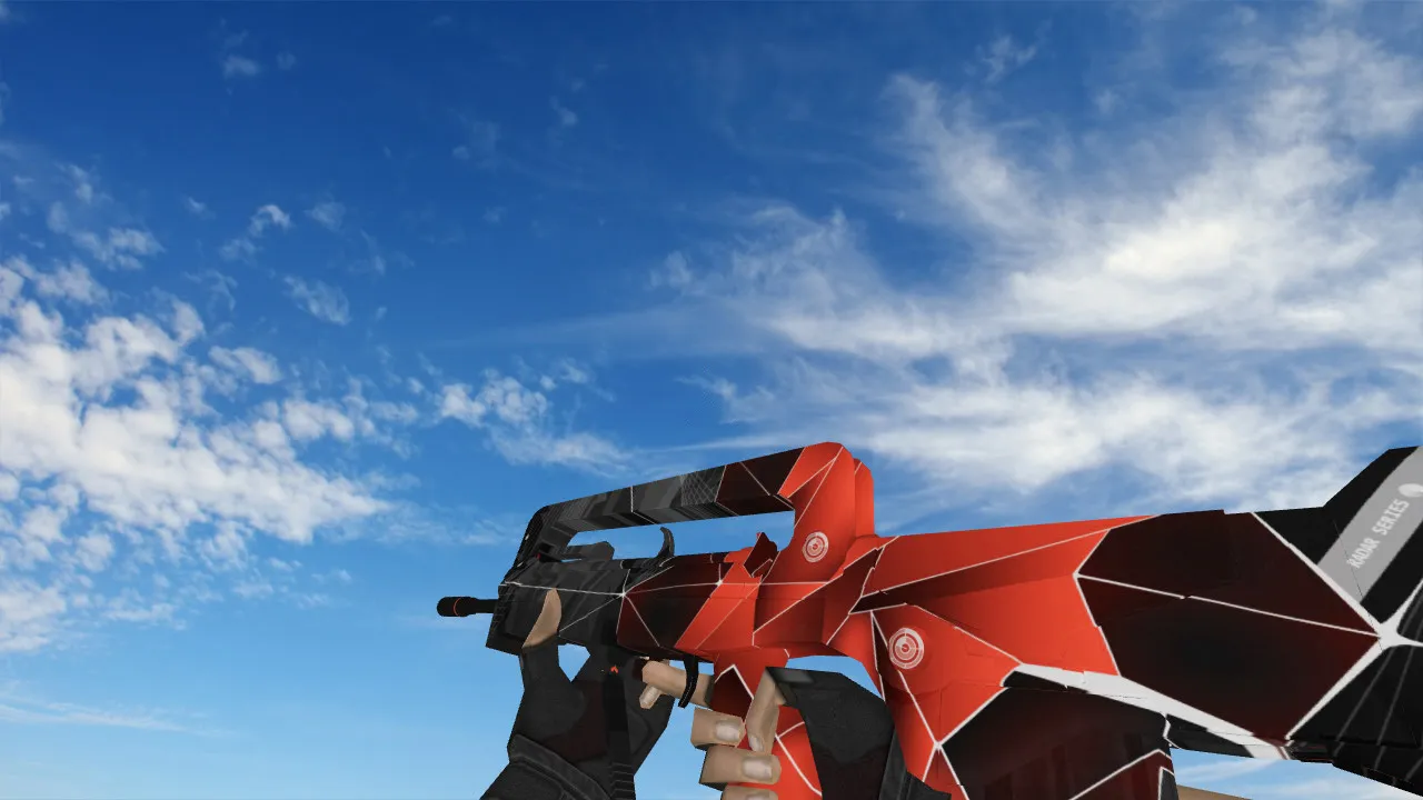 Скриншот Модель «Famas Starladder» для CS 1.6 - Качественные текстуры и анимация