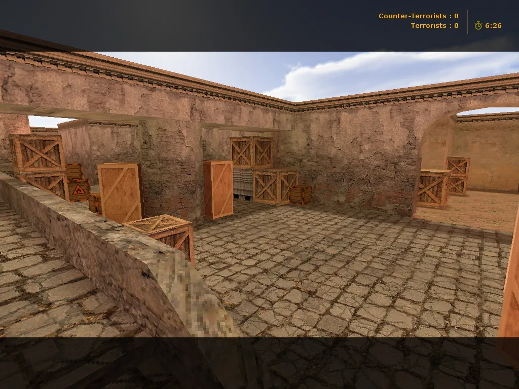 Скриншот  Карта de_scirel_v3 для Counter-Strike 1.6: подробный обзор