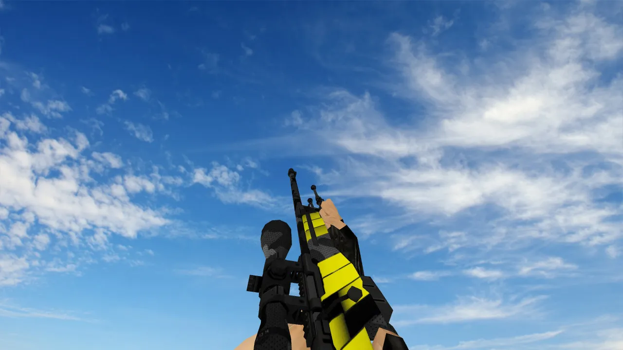 Скриншот Модель «AWP Neural» для CS 1.6 - Оружие с уникальным дизайном