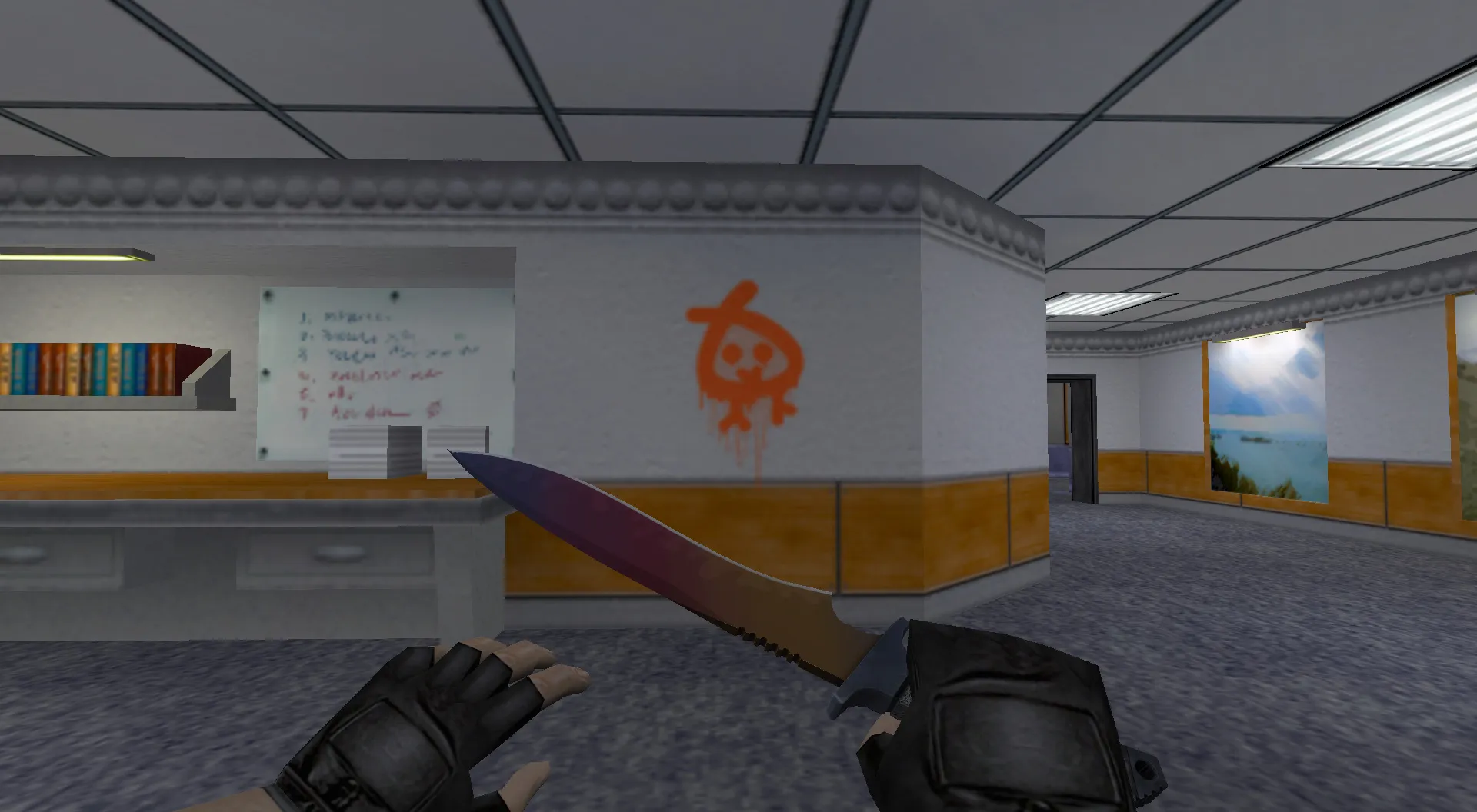 Скриншот Граффити «Мини-корона» для CS 1.6 - Уникальное граффити из CS:GO