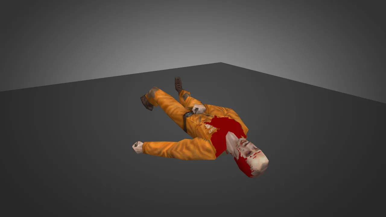 Скриншот Модель «Dead Hostage» для CS 1.6 - Уникальная и Стильная