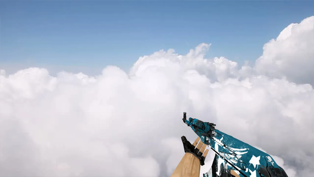 Скриншот Модель «AK-47 Graphics Light» для CS 1.6