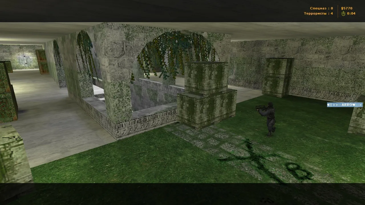 Скриншот Карта «de_green» для CS 1.6