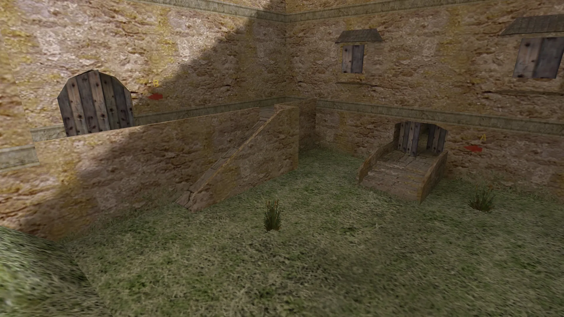 Скриншот  Карта de_nmcastle для CS 1.6: Тактические возможности и особенности