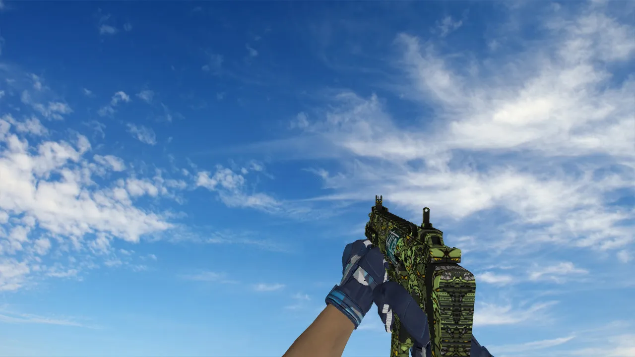 Скриншот  Пак моделей оружия Sport Superconductor Pack для CS 1.6: v_, p_, w_ модели, звуки, анимация осмотра и качество текстур