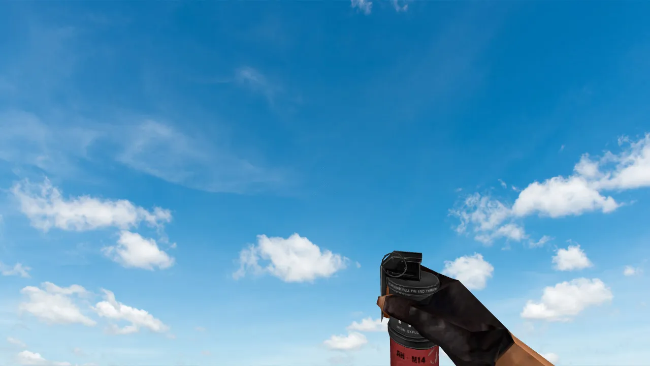 Скриншот v_/p_/w_ модели «1940 Grenades Pack» для CS 1.6: звуки, анимация осмотра, качество текстур