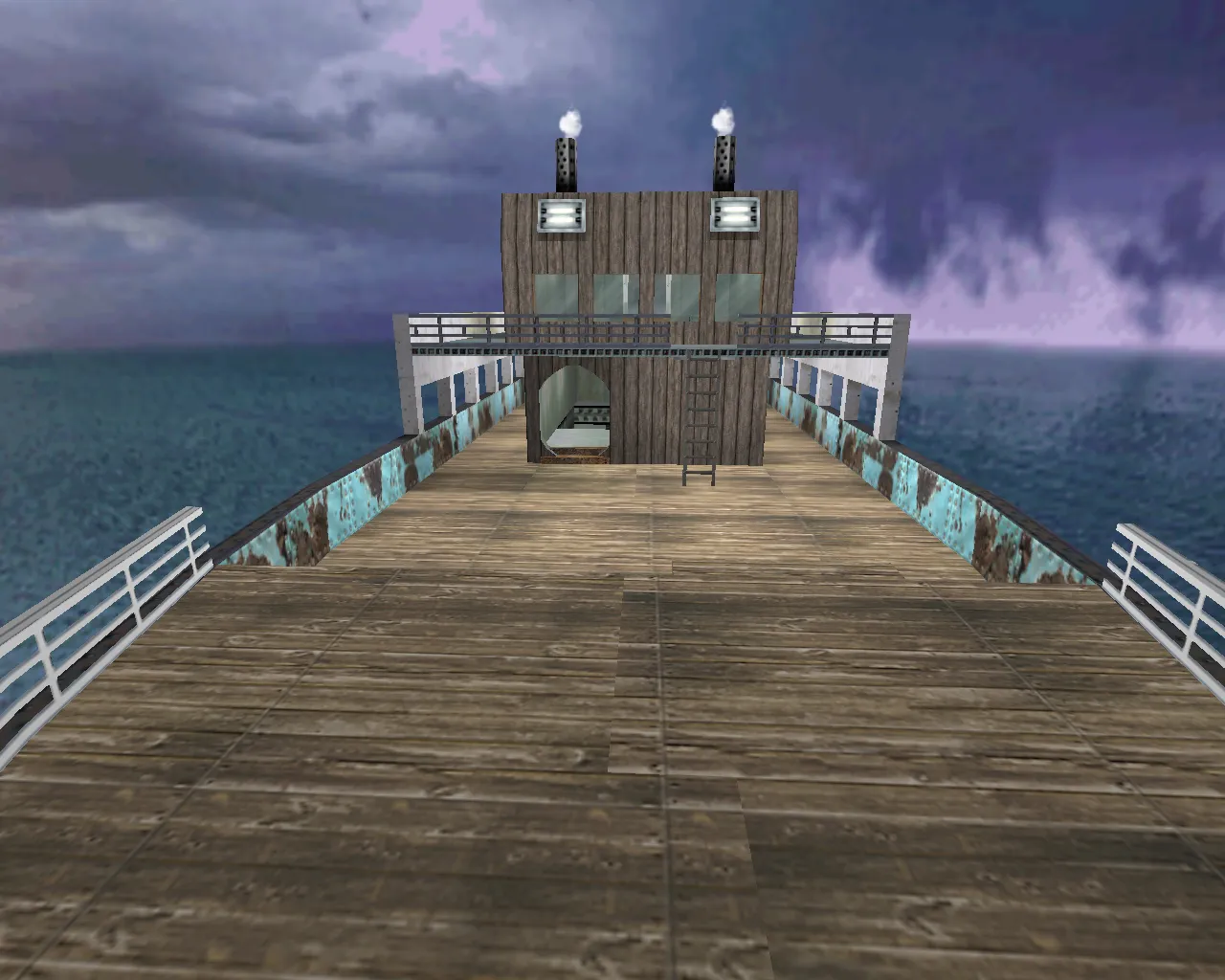 Скриншот  Карта de_ship для Counter-Strike 1.6: Тактика и особенности