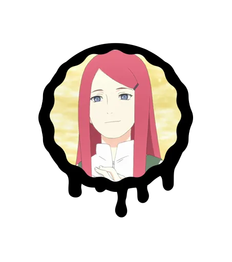 Скриншот Граффити «Кушина Узумаки» для CS 1.6 - Уникальное Аниме Искусство