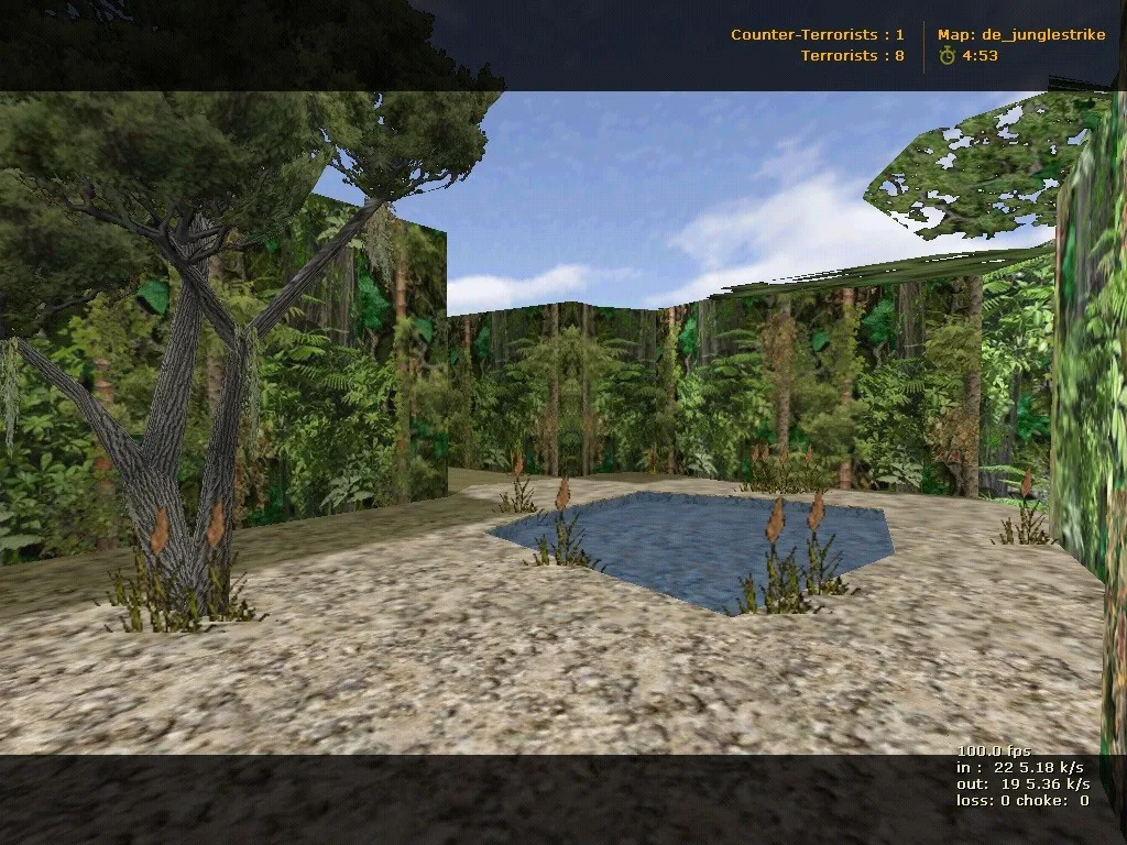 Скриншот Карта «de_junglestrike» для CS 1.6
