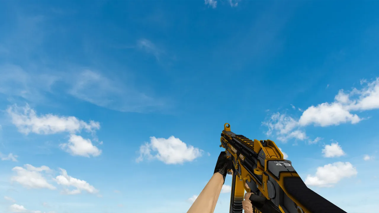 Скриншот Модель UMP-45 Maximum для CS 1.6 - Оружие высшего качества