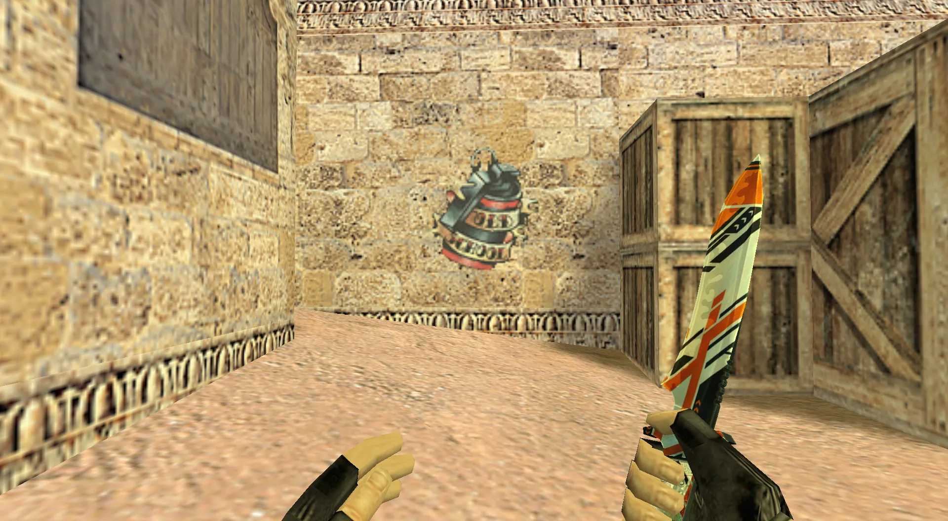 Скриншот Граффити «Старая школа» для CS 1.6 - Эпоха классики