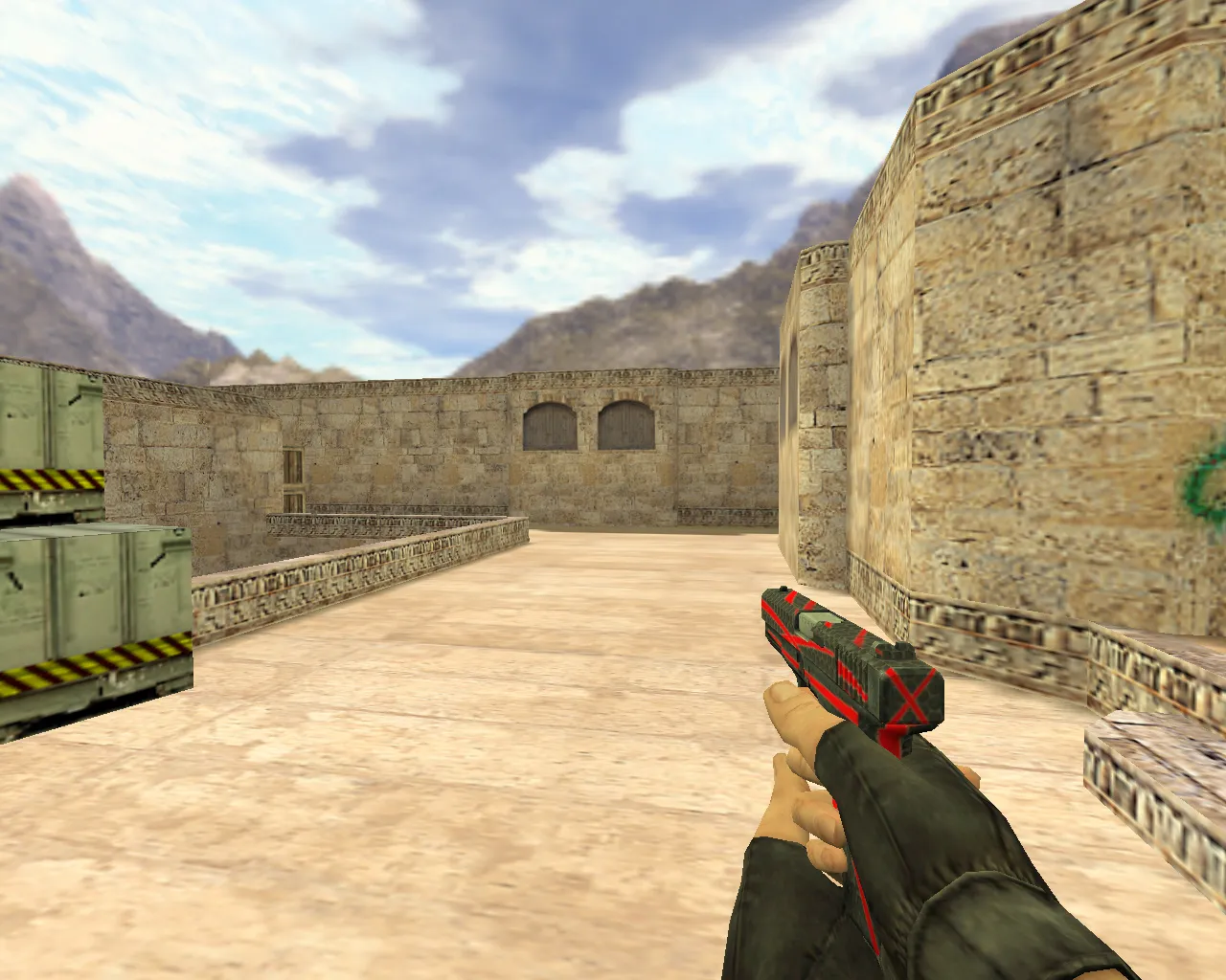 Скриншот Модель Glock Красная линия для CS 1.6: Обзор и Скачать