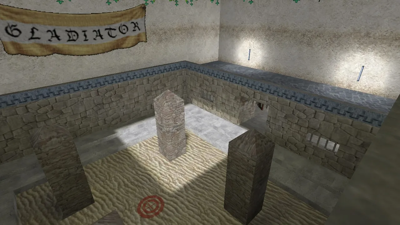 Скриншот  Карта de_lost_city для CS 1.6: Тактические возможности и особенности