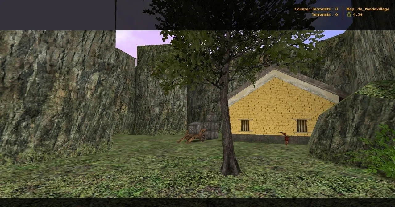 Скриншот  Карта de_pandavillage для CS 1.6: Тактические возможности и баланс