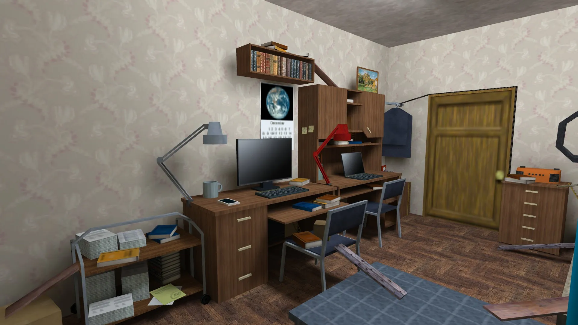 Скриншот  Карта de_rats_room для CS 1.6 - тактические возможности и оптимизация