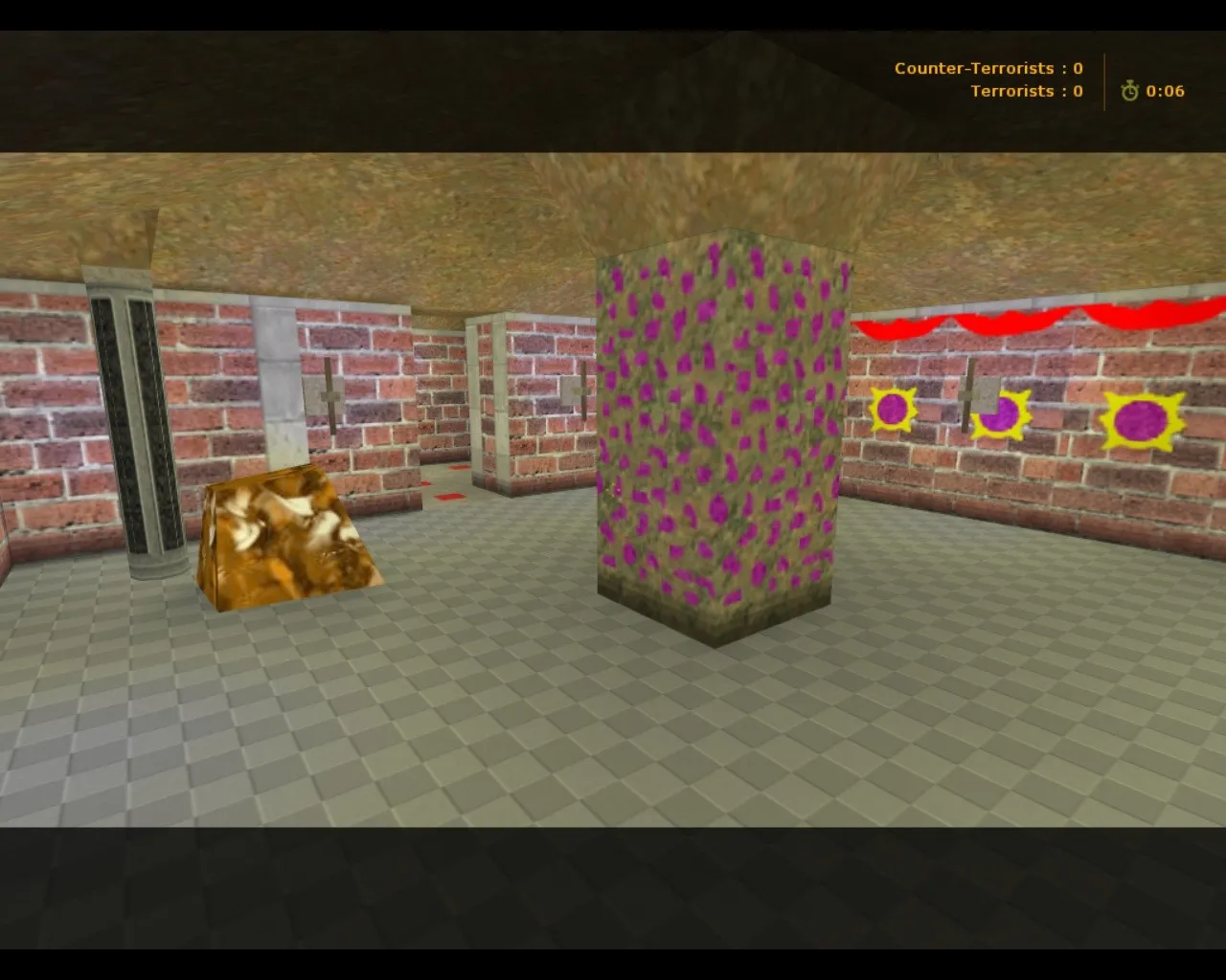 Скриншот  de_go2hell_v2 для CS 1.6: точки, маршруты, .nav для ботов и оптимизация карты