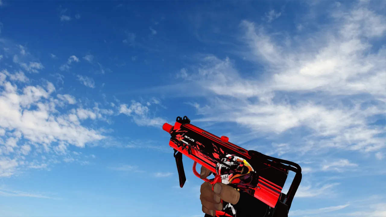 Скриншот  Пак моделей оружия из CS GO для CS 1.6: v_, p_, w_, звуки, анимация осмотра и качество текстур