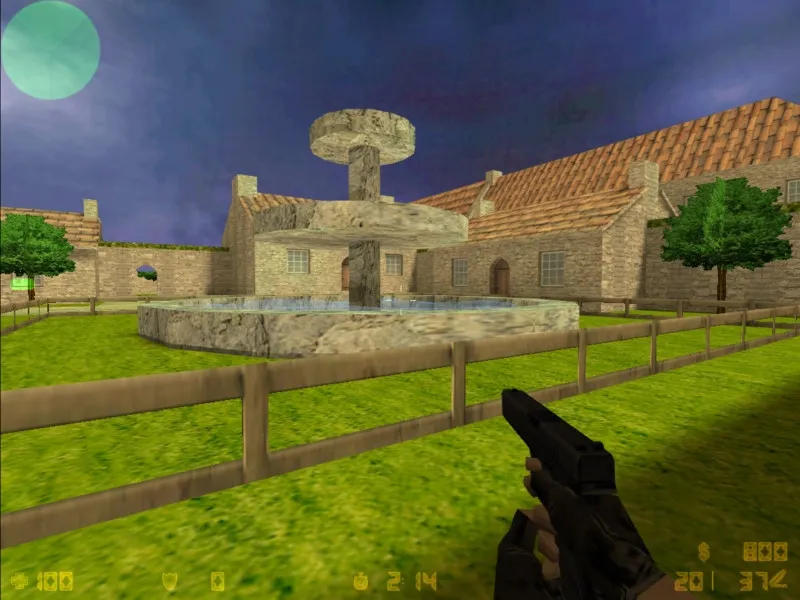 Скриншот  Карта de_escape_alpha для CS 1.6: точки, маршруты, .nav для ботов и оптимизация