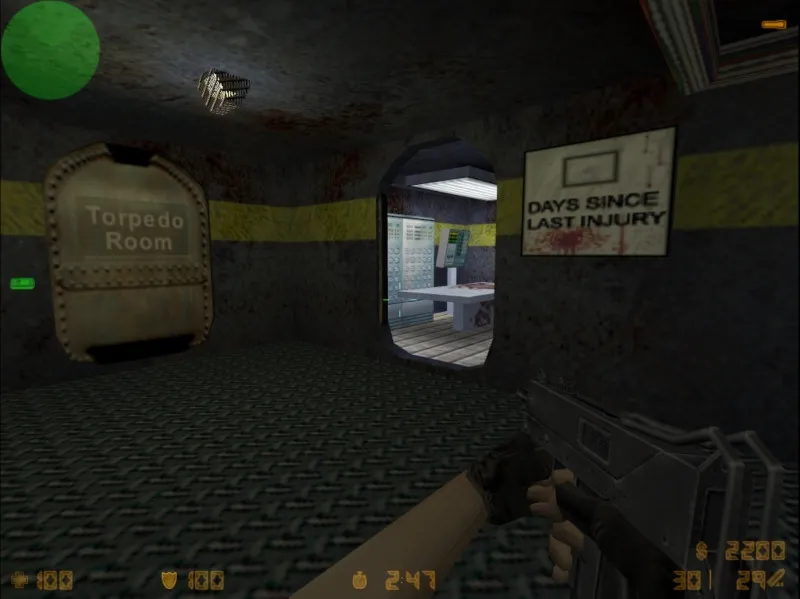 Скриншот  Карта de_tigershark для CS 1.6 - Тактики и особенности