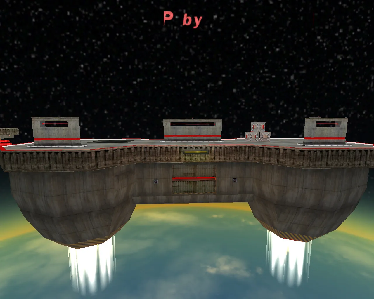 Скриншот  Карта awp_spacewar для CS 1.6: обзор точек, маршруты, оптимизация и .nav для ботов