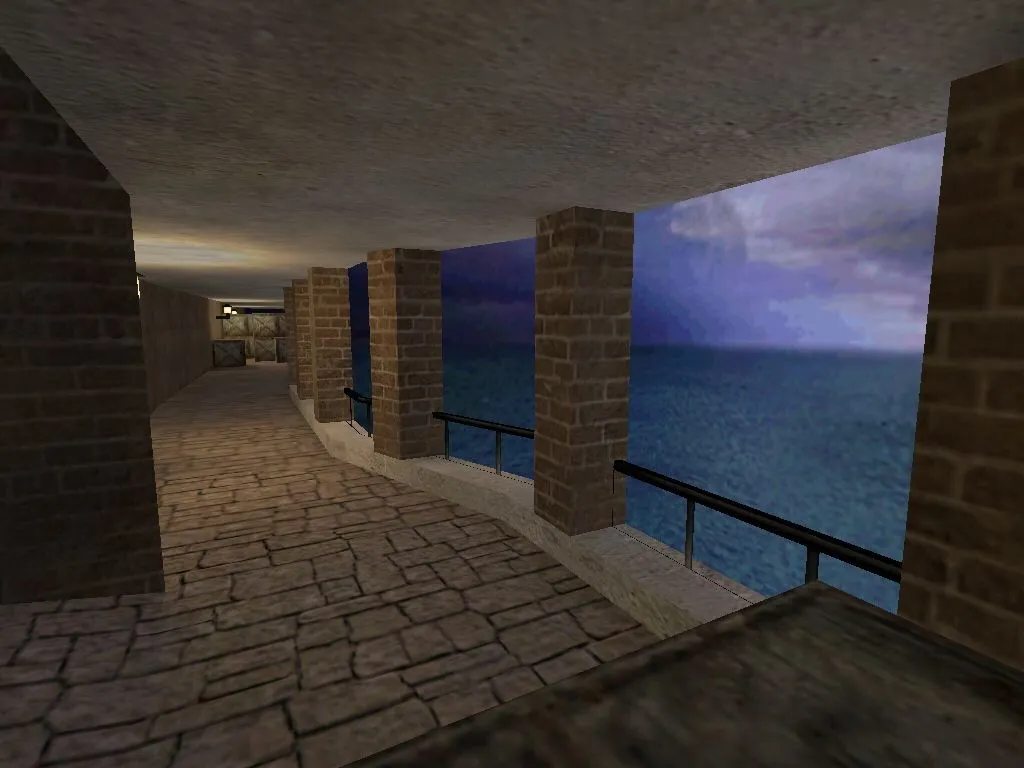 Скриншот  Карта de_seaside для CS 1.6: Баланс и Тактика