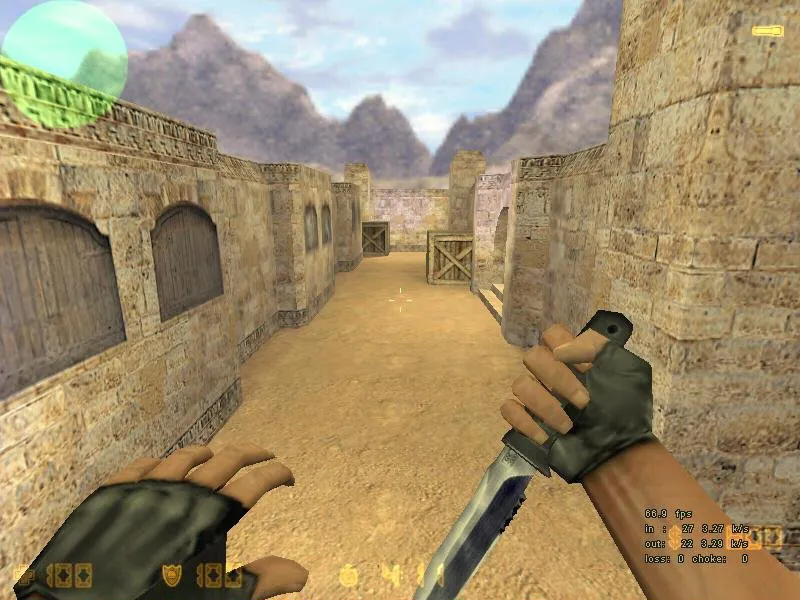 Скриншот  de_dust_king для CS 1.6: тактика, точки, .nav для ботов и оптимизация wpoly/epoly