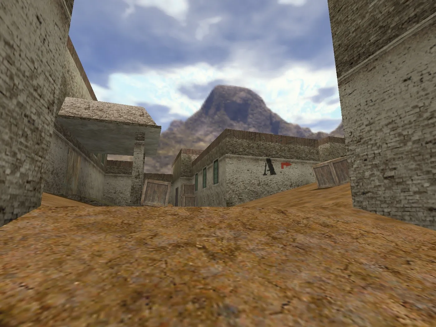 Скриншот  Карта de_greybore для CS 1.6: зоны, точки, баланс сторон, .nav для ботов и оптимизация wpoly/epoly