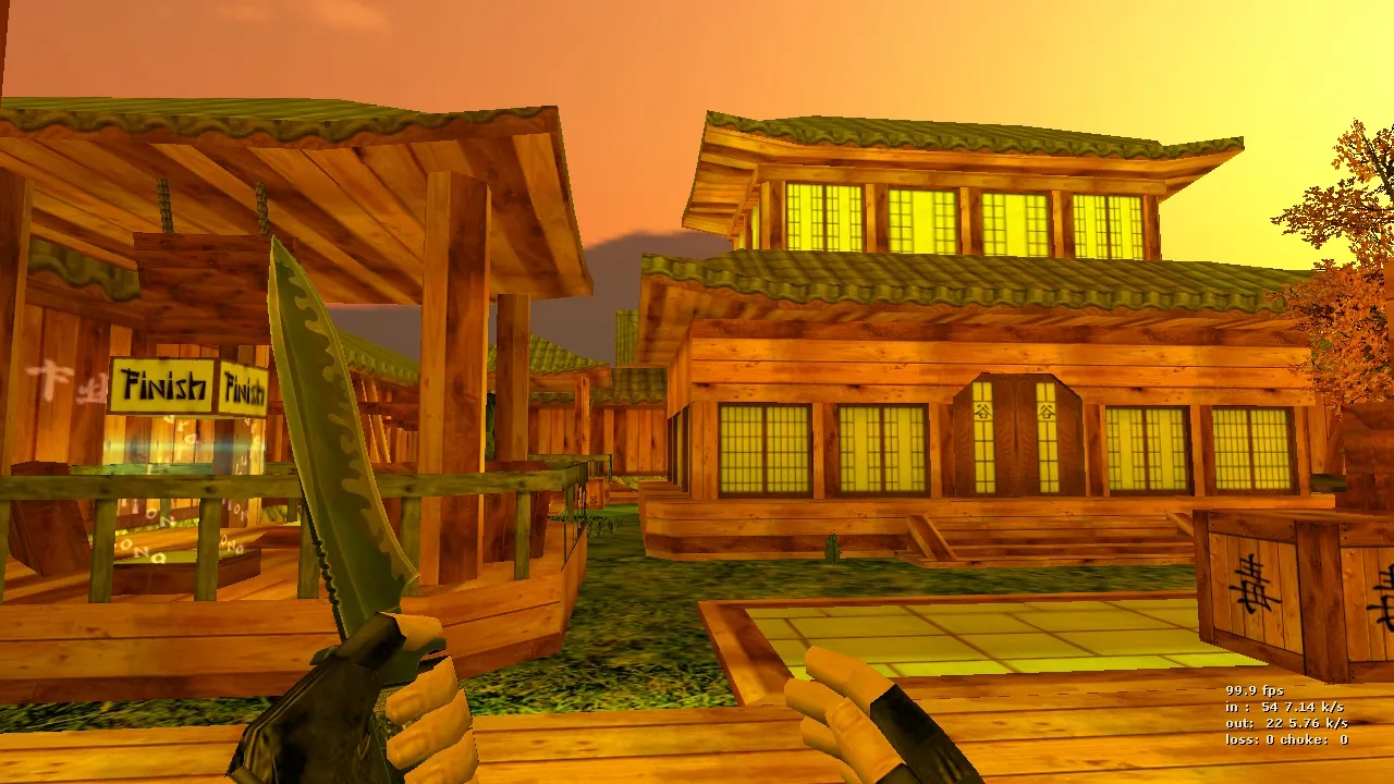 Скриншот Карта «deathrun_dojo» для CS 1.6