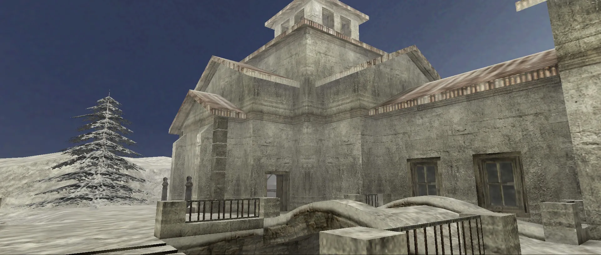 Скриншот Карта «de_monastery» для CS 1.6