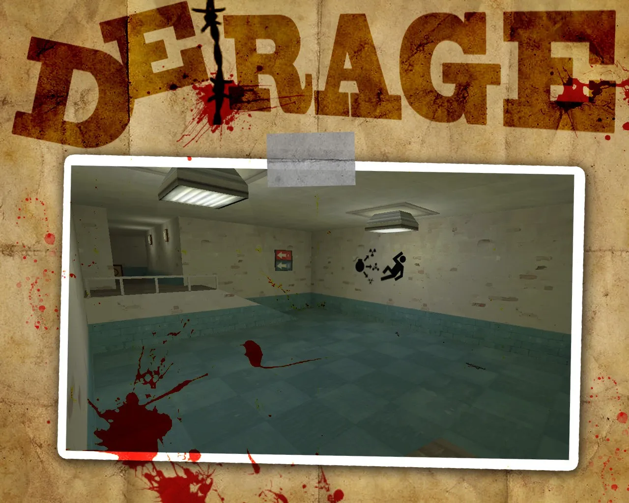 Скриншот Карта de_rage для CS 1.6: Тактические особенности и оптимизация