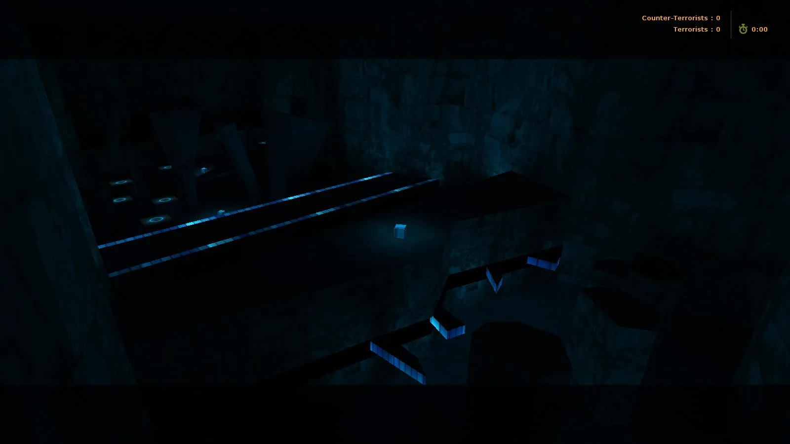 Скриншот  deathrun_challenge_x для CS 1.6: deathrun карта, баланс сторон, точки, .nav и оптимизация