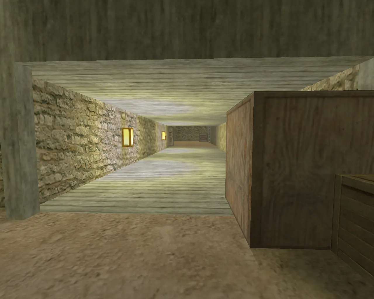 Скриншот  Карта awp_tuscan для CS 1.6: точки под AWP, позиции, .nav для ботов, оптимизация wpoly/epoly