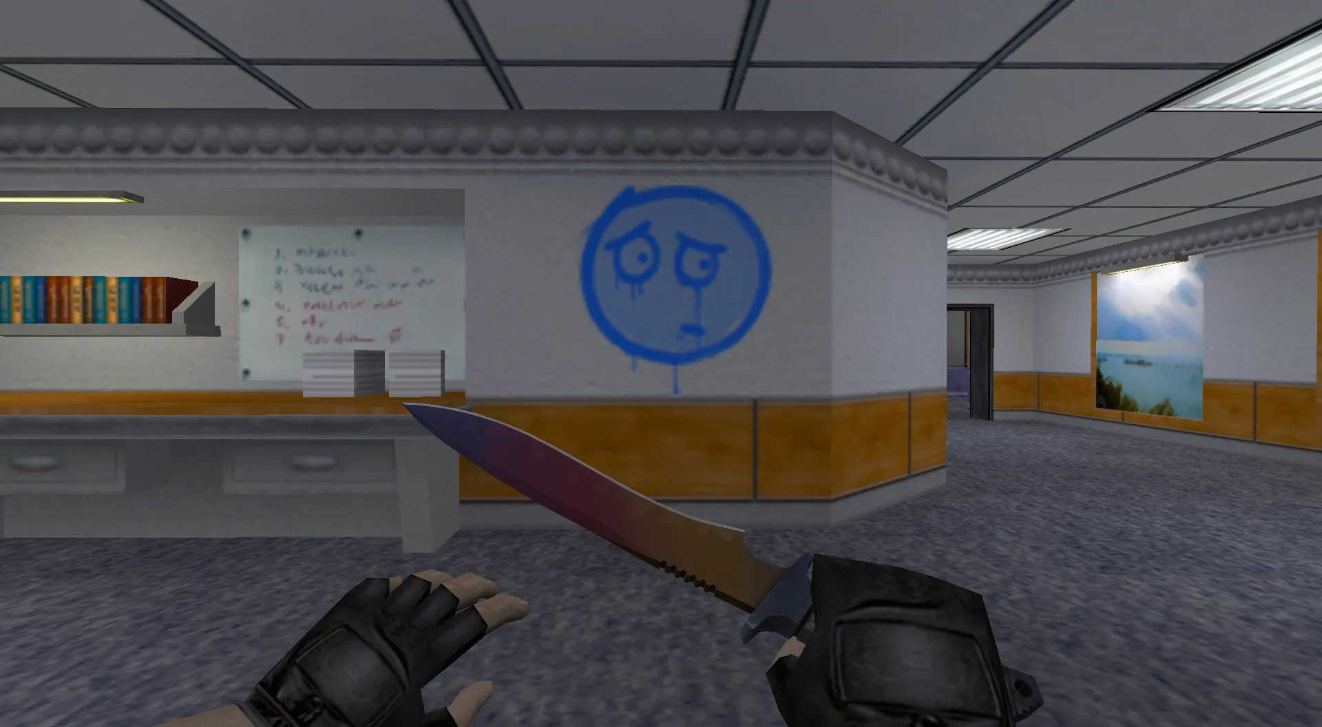 Скриншот Граффити «Волнушка» для CS 1.6 - Уникальное оформление для вашей игры