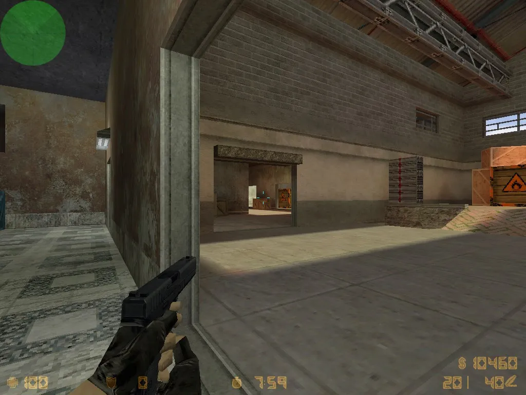 Скриншот  Карта de_cached для CS 1.6: баланс сторон, точки, .nav и оптимизация wpoly/epoly