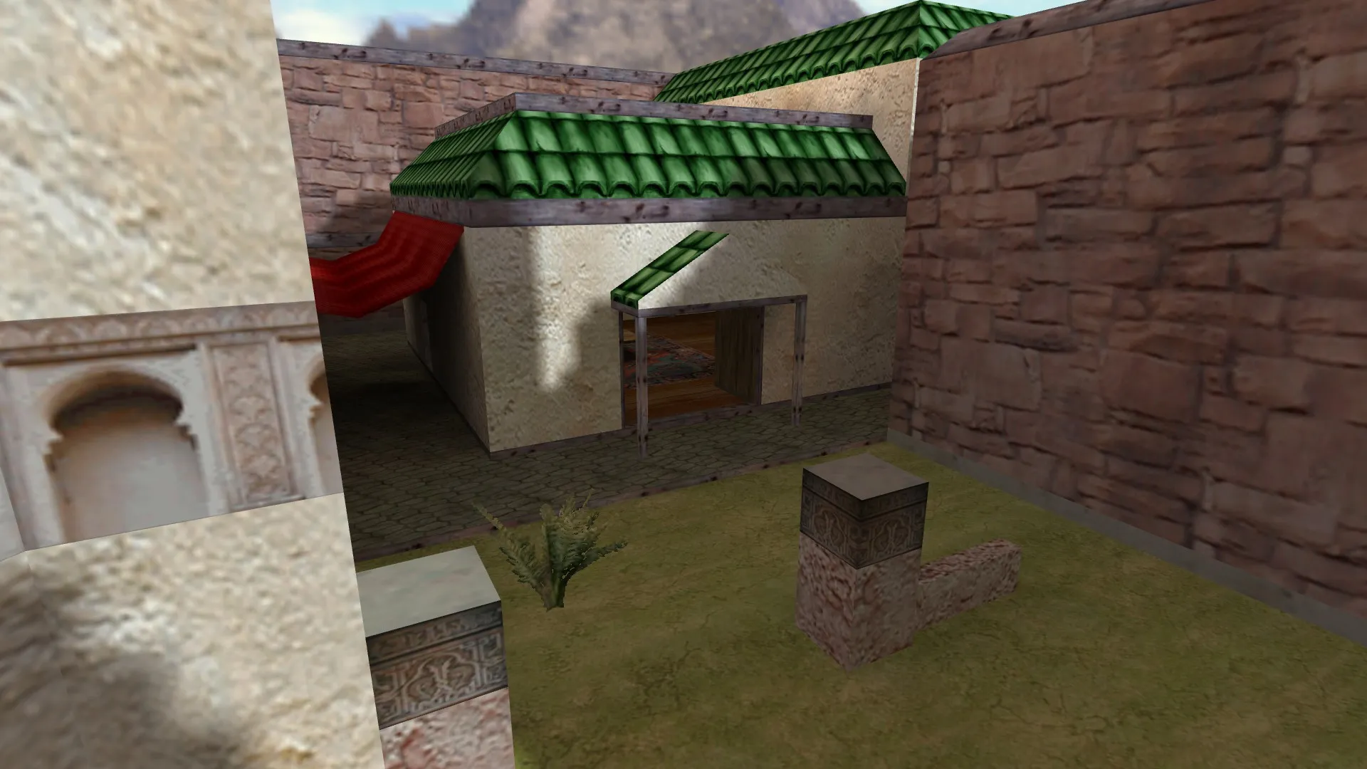 Скриншот  de_baranayek — карта для CS 1.6: тактика за CT и T, точки, .nav, оптимизация