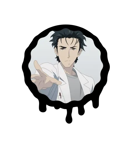 Скриншот Граффити «Ринтаро Окабэ» для CS 1.6 - Аниме граффити