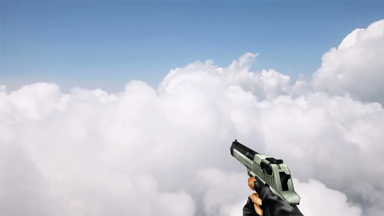 Скриншот Модель «Deagle BlackSilver» для CS 1.6 - Подробный обзор