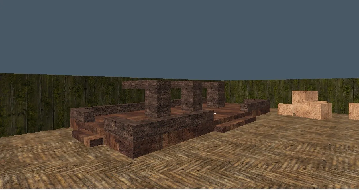 Скриншот  Карта de_woodburry для CS 1.6 - Тактические возможности и особенности