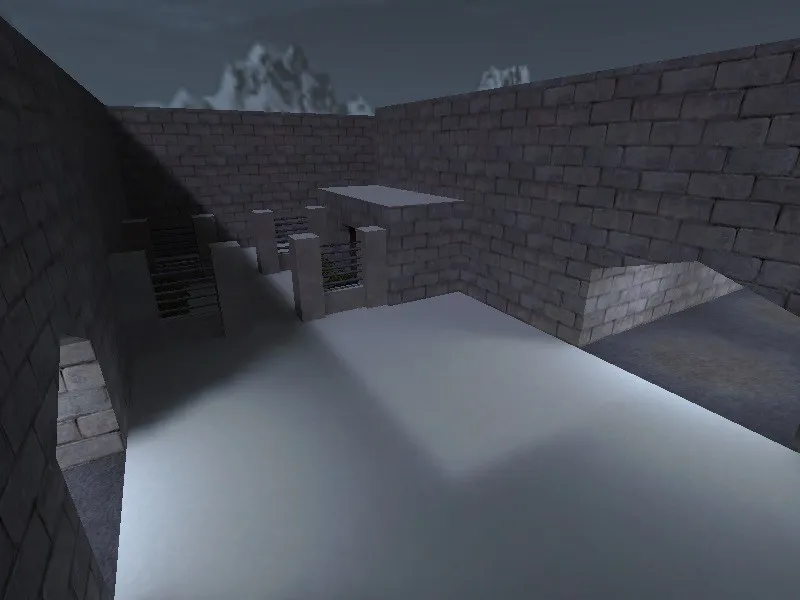 Скриншот  Карта de_frostytown для CS 1.6: точки, маршруты и оптимизация (4554/8610)