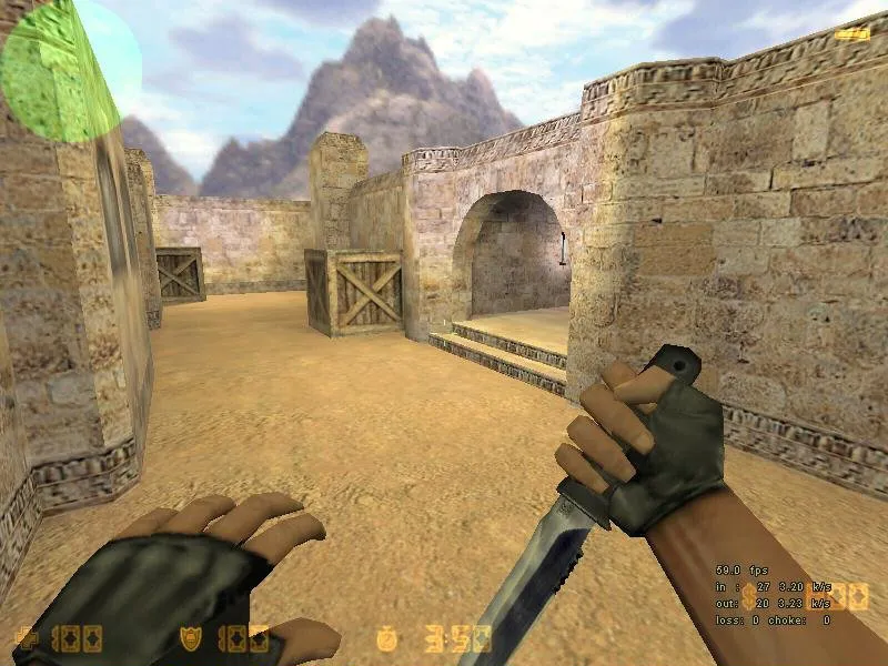 Скриншот  de_dust_king для CS 1.6: тактика, точки, .nav для ботов и оптимизация wpoly/epoly