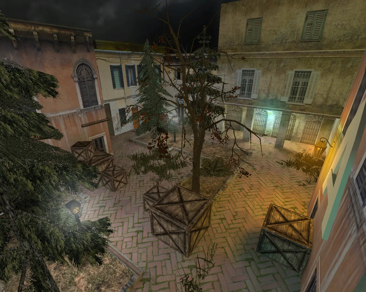 Скриншот  Карта de_midnight_13th для CS 1.6: тактические особенности и баланс сторон