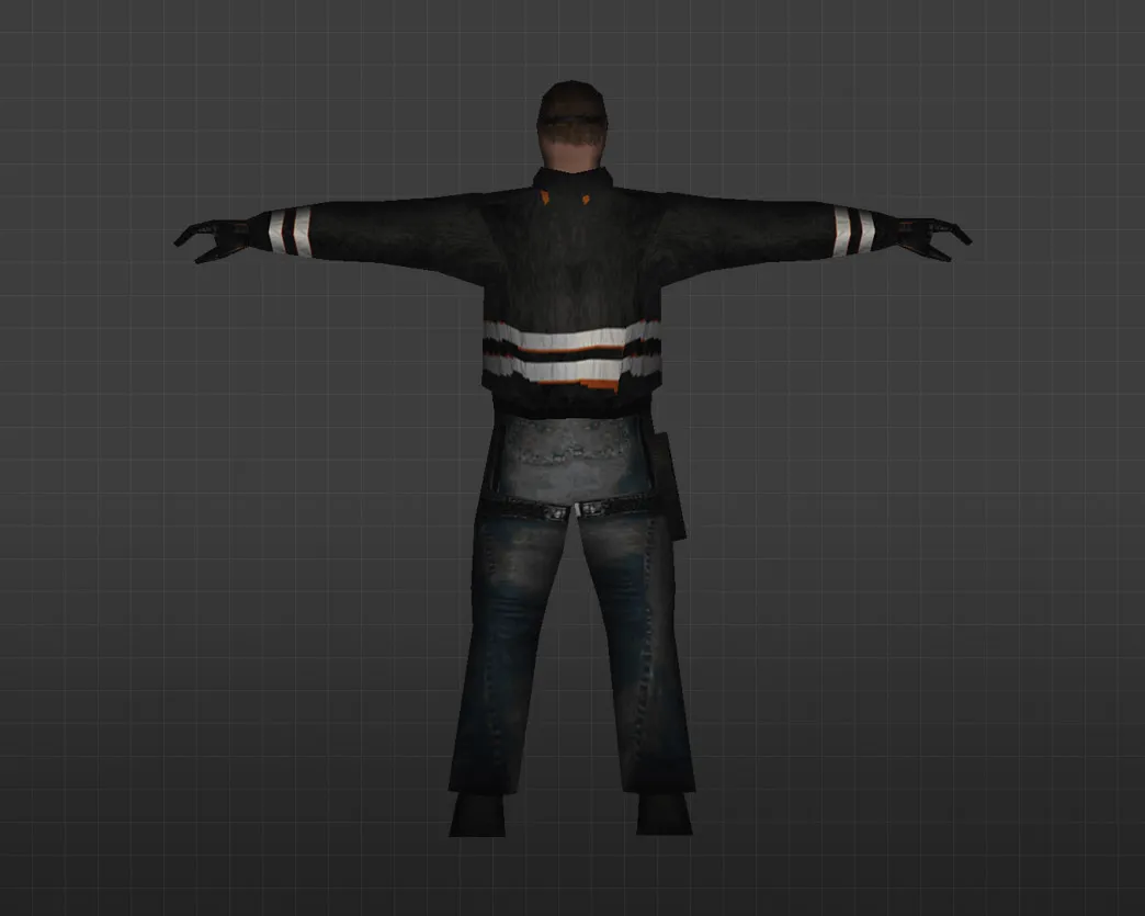 Скриншот Модель «Джейсон» для CS 1.6 - Уникальный скин в штатском