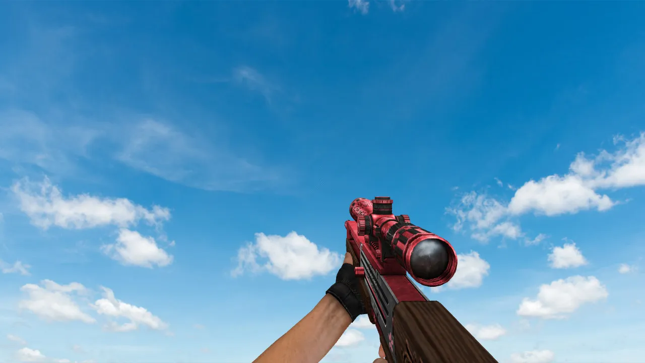 Скриншот Модель WA2000 Sakura для CS 1.6 - Оружие нового уровня