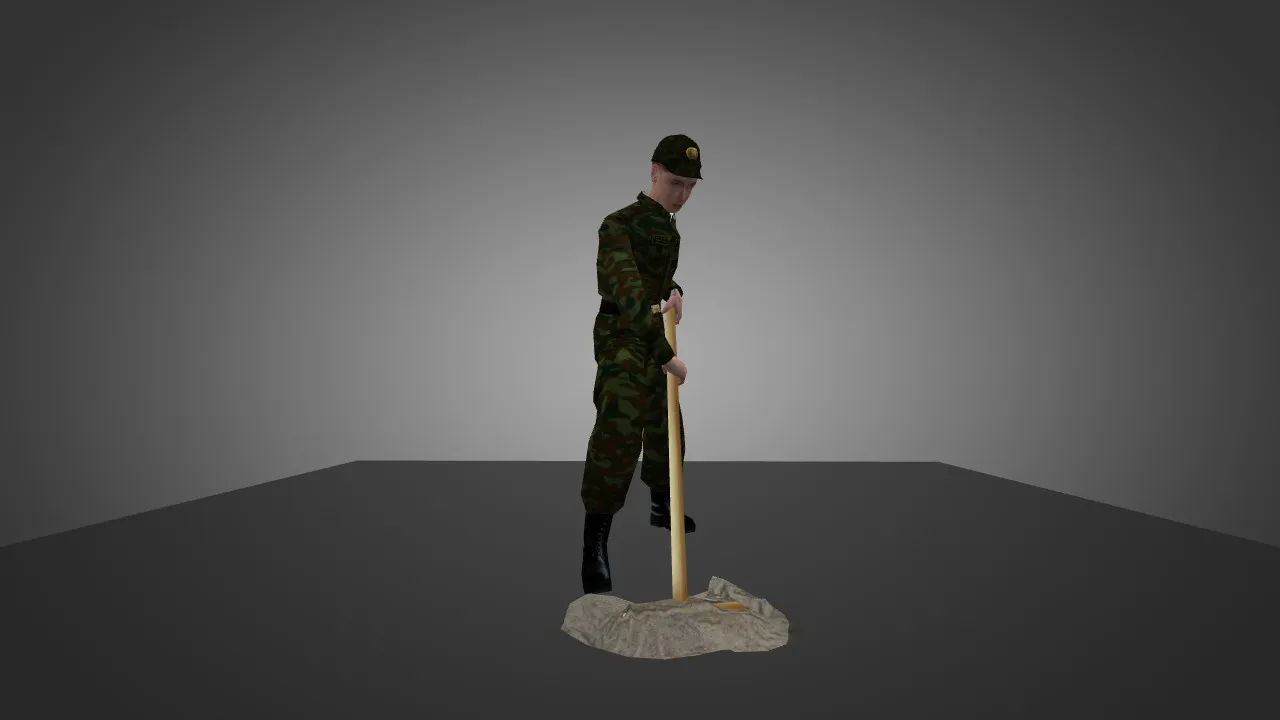 Скриншот Модель «Russian Soldier» для CS 1.6 - Уникальный скин для игроков