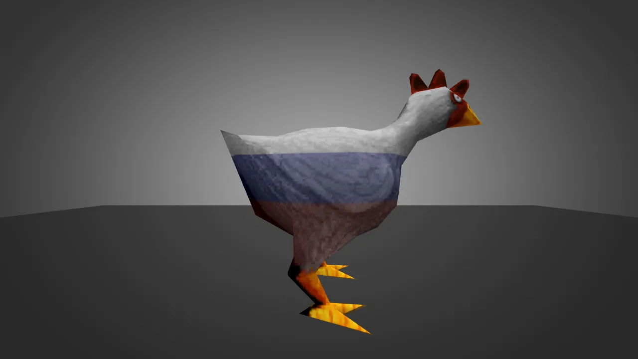 Скриншот Модель «Patriotic Chicken Pack» для CS 1.6 — Уникальные скины и улучшения