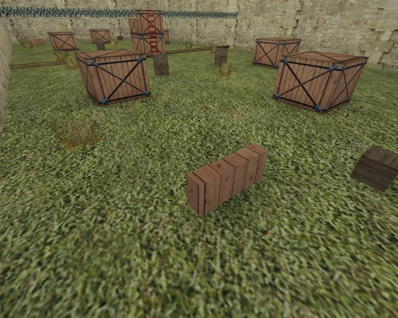 Скриншот  aim_awp карта для CS 1.6: тренировка AWP, точки под прицел, боты и оптимизация